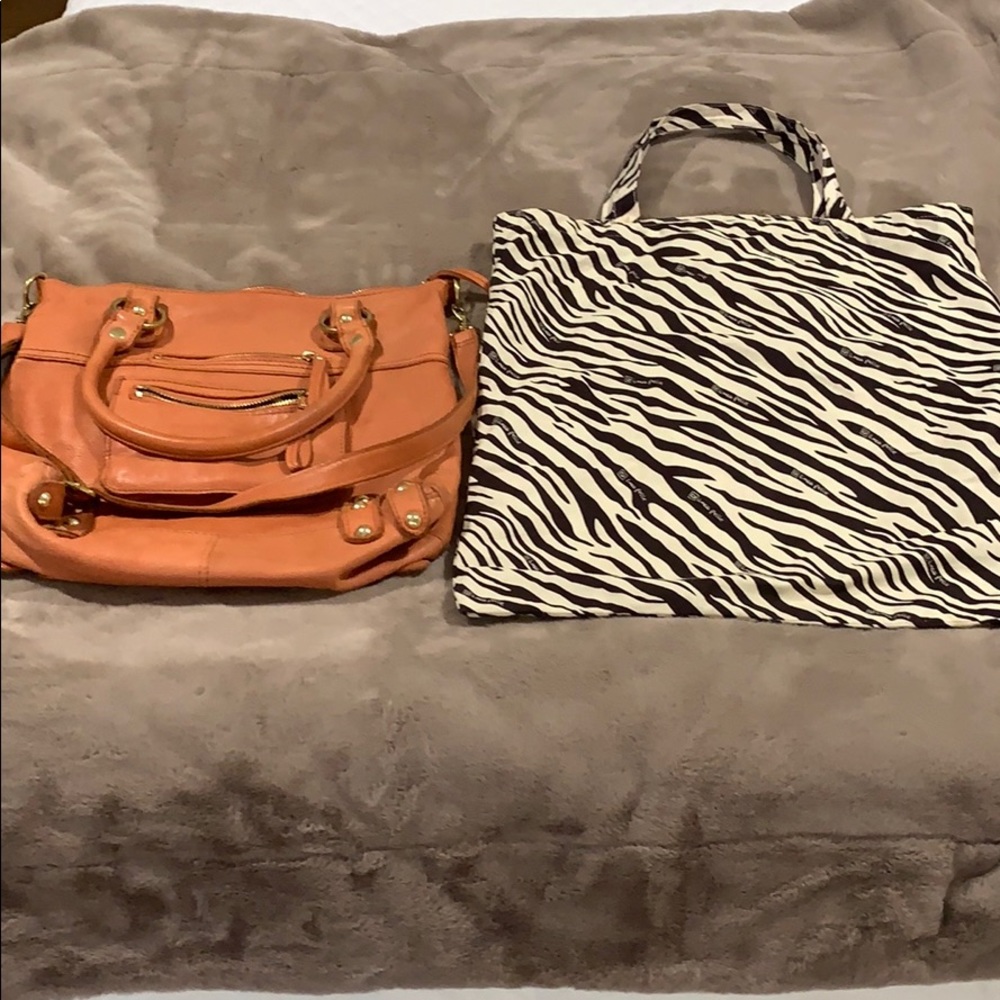 Linea pelle orange leather purse - Picture 6 of 6